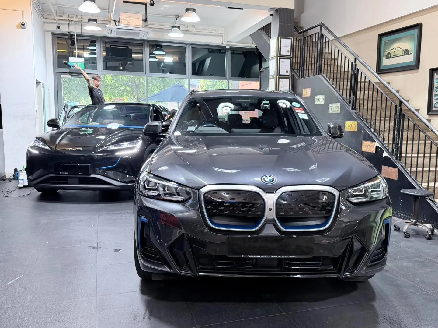 Car with newly tinted windows at Infratint, 1 Jul 2026