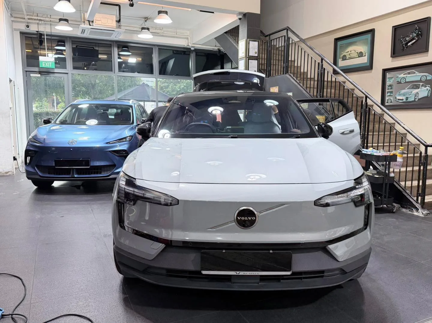 Car with newly tinted windows at Infratint, 10 Jul 2026