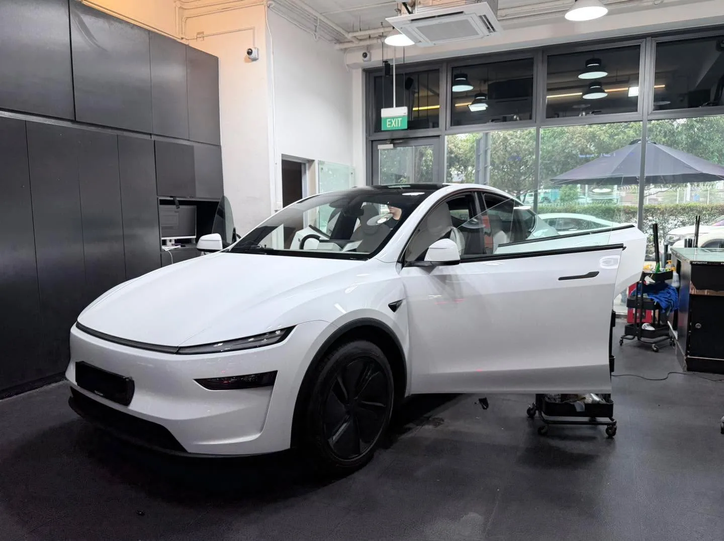 Car with newly tinted windows at Infratint, 11 Aug 2026