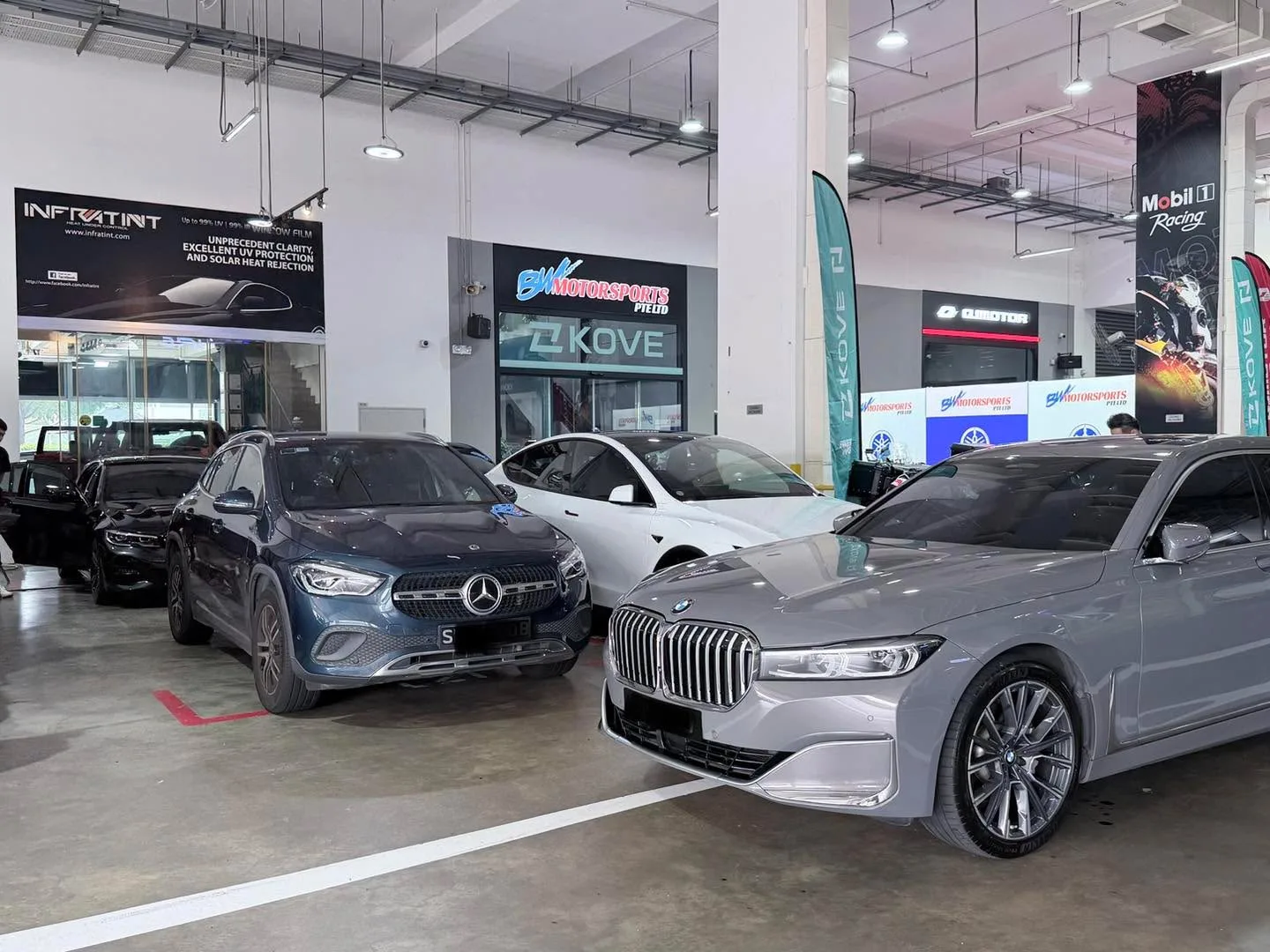 Car with newly tinted windows at Infratint, 17 Sep 2026
