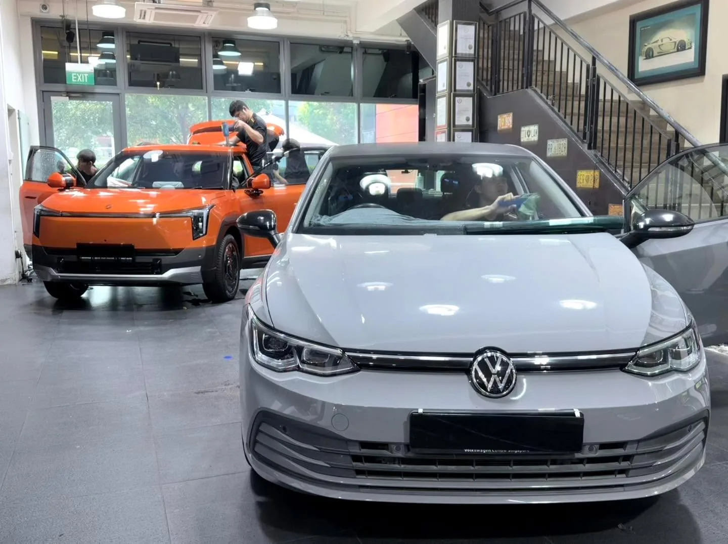 Car with newly tinted windows at Infratint, 26 Sep 2026