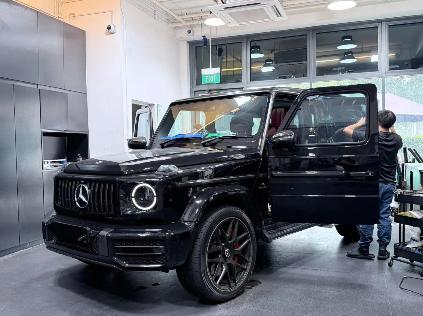Car with newly tinted windows at Infratint, 29 Sep 2026