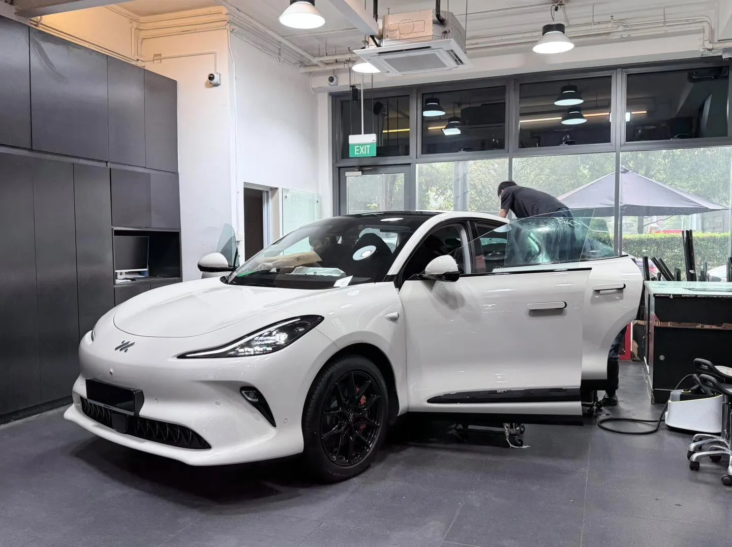 Car with newly tinted windows at Infratint, 29 Sep 2026