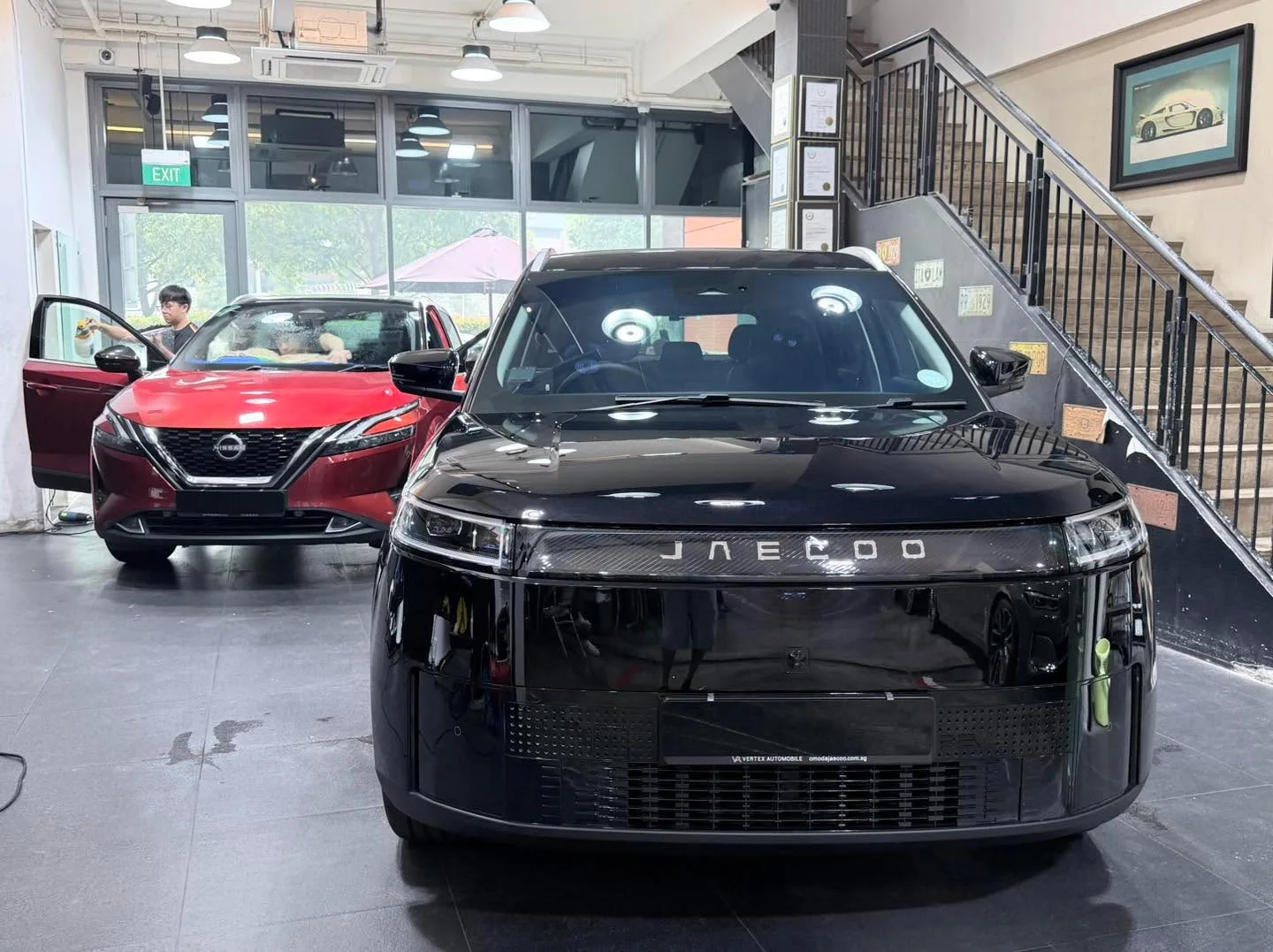 Car with newly tinted windows at Infratint, 9 Oct 2026