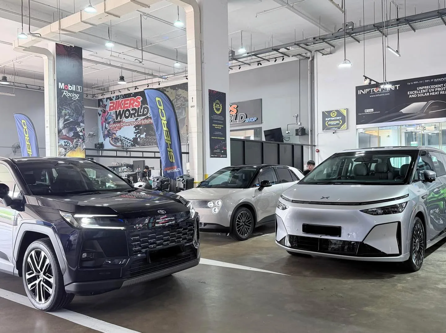 Car with newly tinted windows at Infratint, 10 Oct 2026