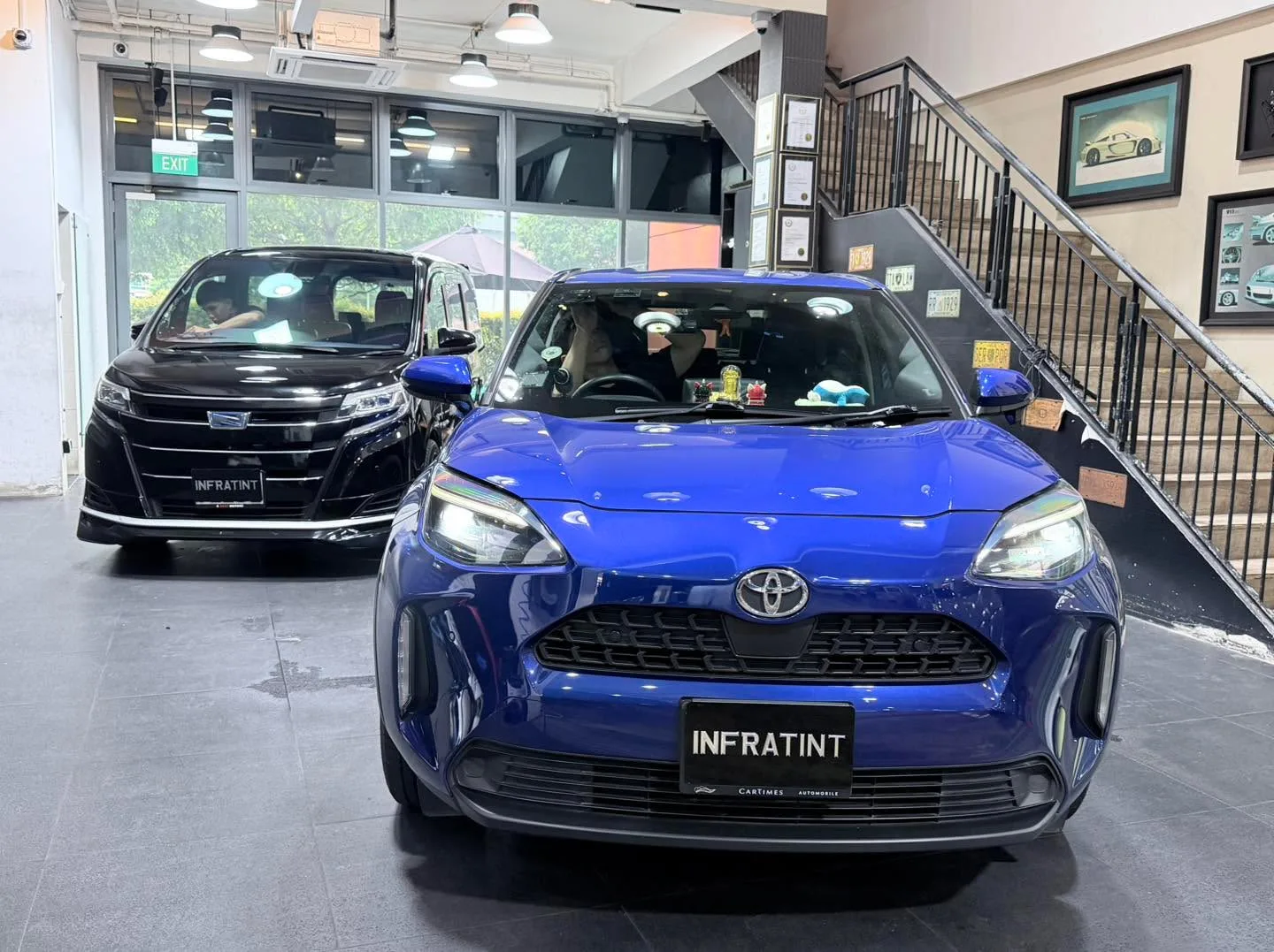 Car with newly tinted windows at Infratint, 24 Oct 2026