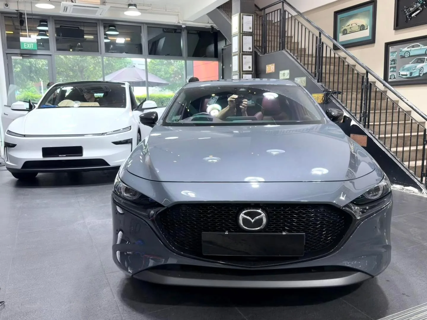 Car with newly tinted windows at Infratint, 31 Oct 2026