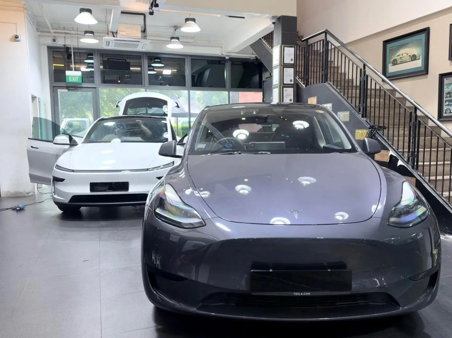 Car with newly tinted windows at Infratint, 31 Oct 2026