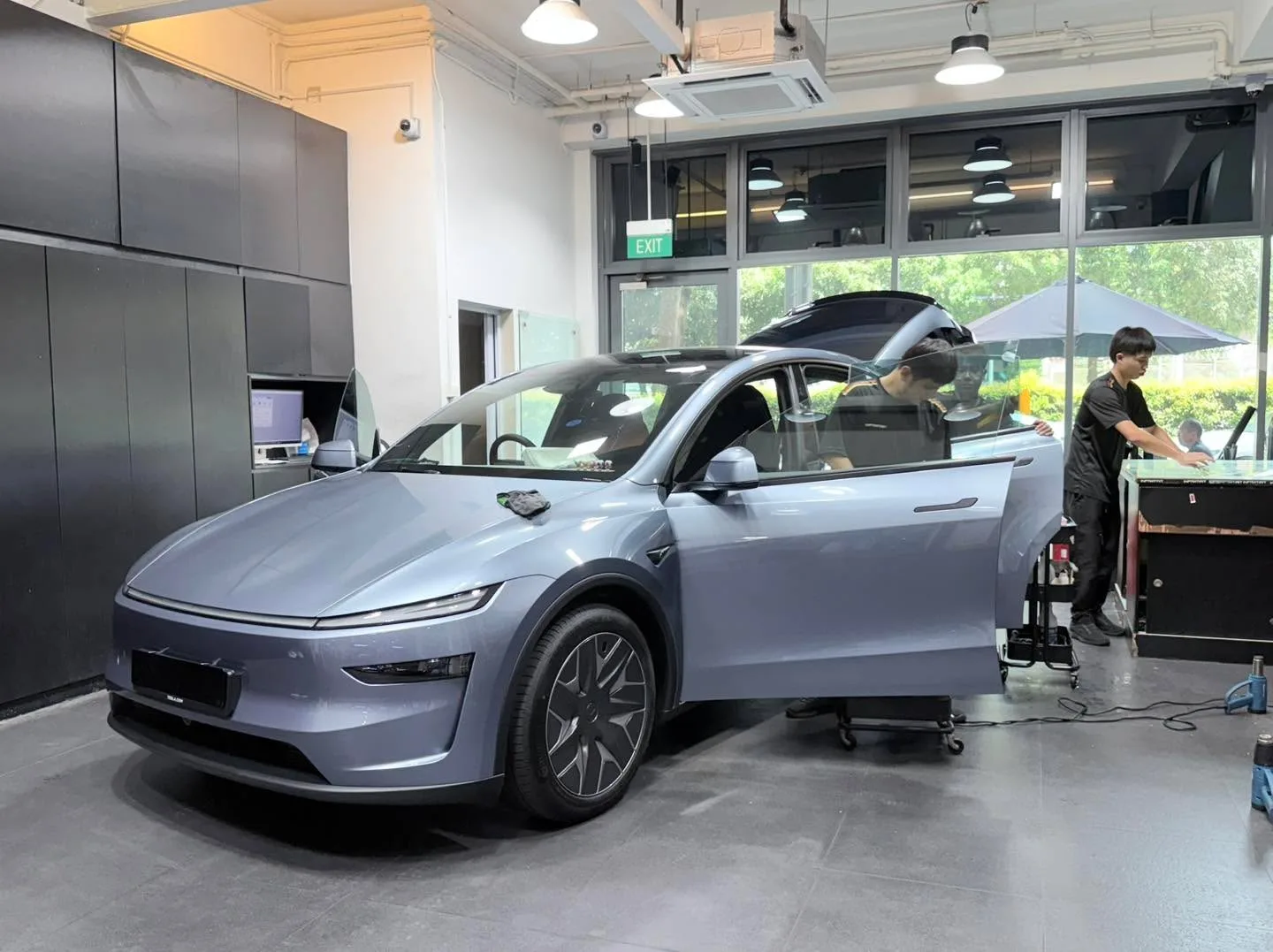 Car with newly tinted windows at Infratint, 31 Oct 2026